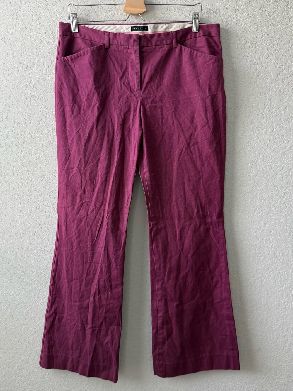 The Limited Drew Fit Pants in Deep Berry